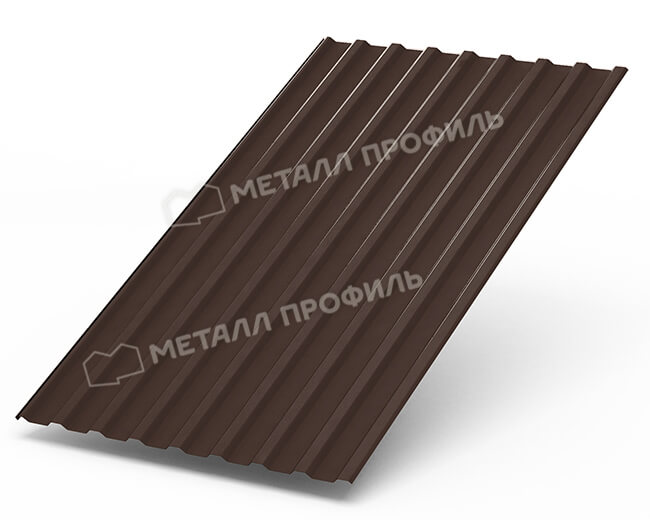 Профнастил МП20 х 1100 - A (PURETAN-20-8017-0.5) в Реутове