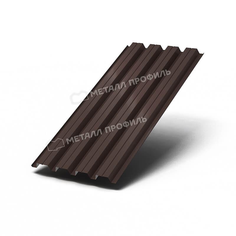 Фото: Профнастил Н60 х 845 - B (VALORI-20-DarkBrown-0.5) в Реутове