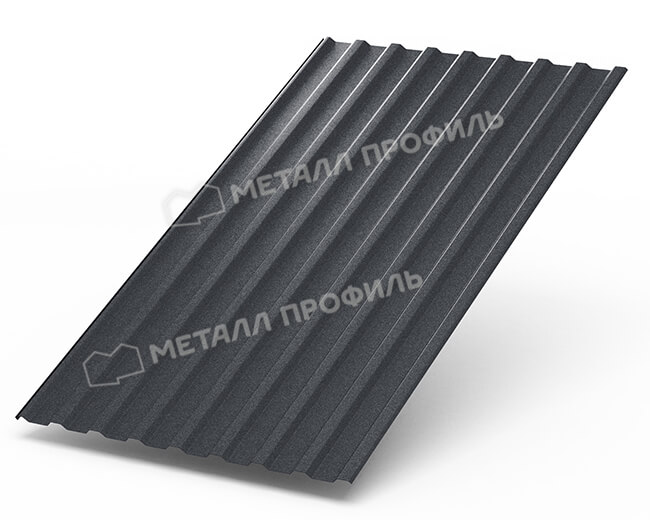 Профнастил МП20 х 1100 - R (Steelmatt-20-7024-0.4±0.08мм) в Реутове