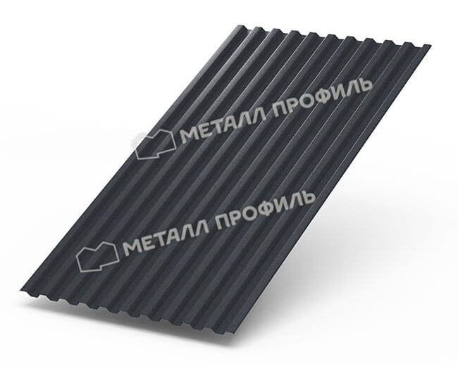 Фото: Профнастил С21 х 1000 - A (Steelmatt-20-7024-0.4±0.08мм) в Реутове