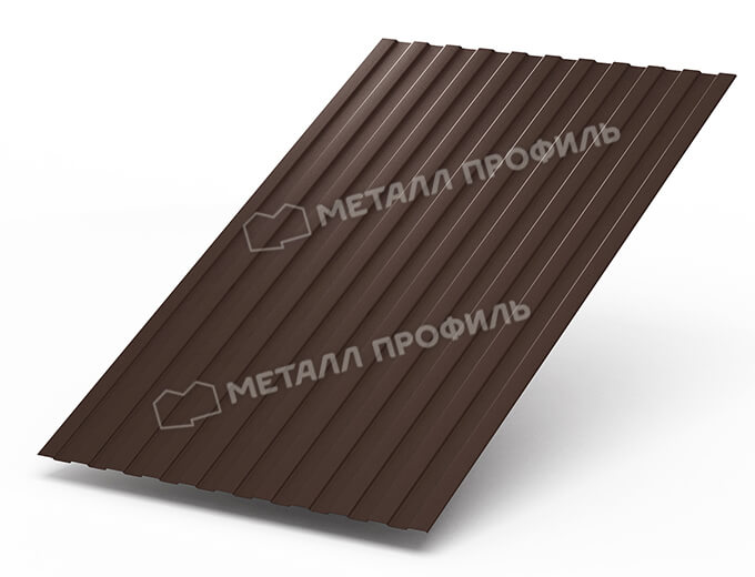 Фото: Профнастил С8 х 1150 - B (Steelmatt-20-8017-0.4±0.08мм) в Реутове