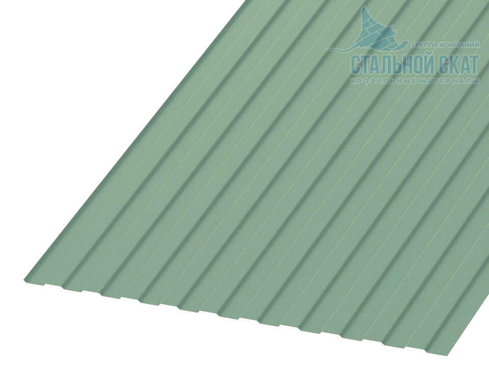 Фото: Профнастил С8 х 1150 - B (PURMAN-20-Tourmalin-0.5) в Реутове