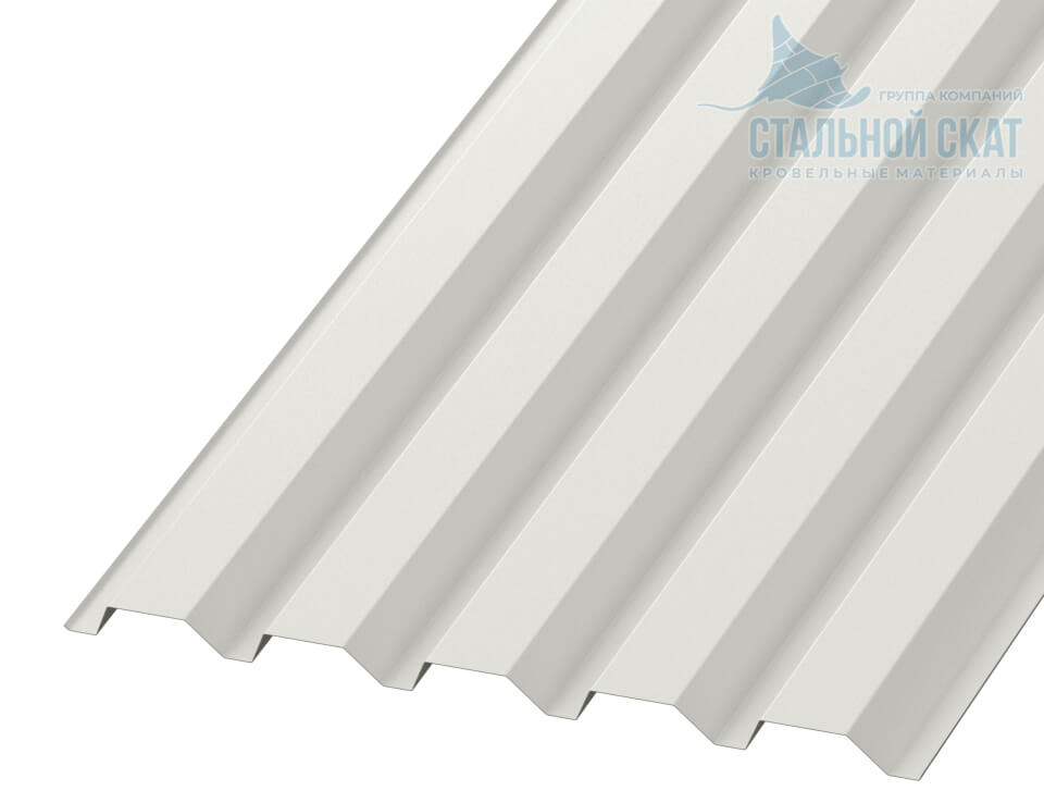 Профнастил С44 х 1000 - B (ПЭ-01-9002-0.45)