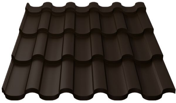 Металлочерепица МП Монтекристо-XL (PURETAN-20-RR32-0.5)