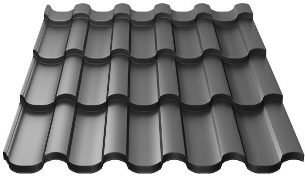 Металлочерепица МП Монтекристо-X (ПуреМПтек_Мат-20-7024-0.5)