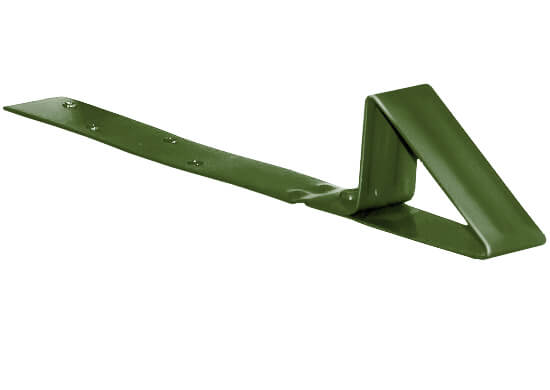 Снегозадержатель Aquasystem мягкой кровли RAL 6020 зеленый